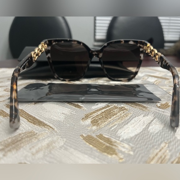 NEW MOSCHINO MOS098/S HT8 HA Sunglasses Pink Havana Frame Brown Lenses 55mm - Picture 8 of 11